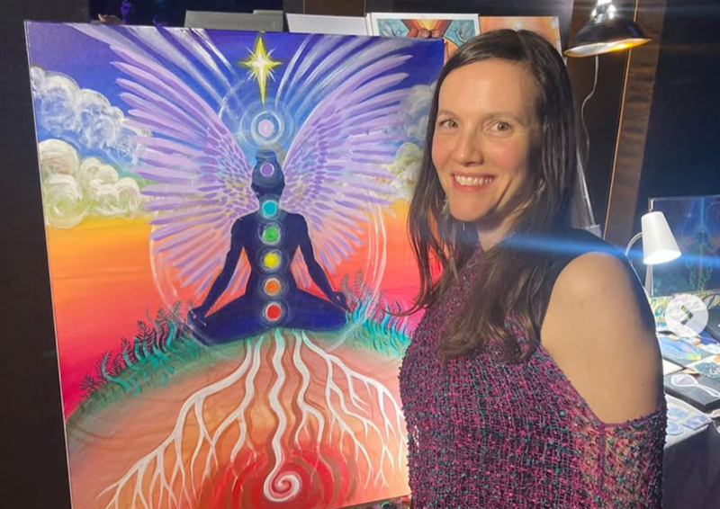 Jessica, artist at The Haven PDX in Portland