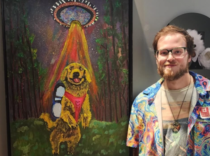Lucas, artist at The Haven PDX in Portland